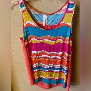 Ladies dressy tank top. Size M